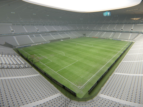 Allianz Arena Stadium 3D Модель
