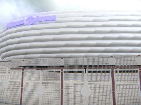 Allianz Arena Stadium 3D Модель