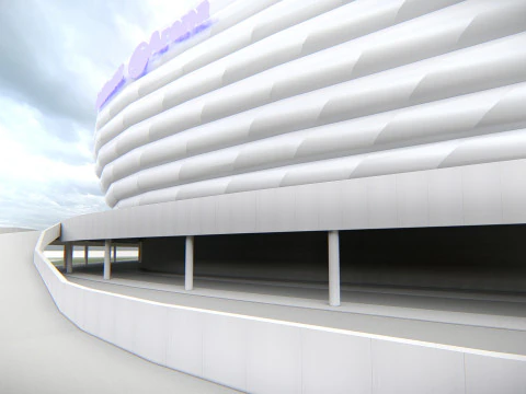 Allianz Arena Stadium 3D Model