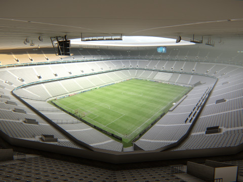 Allianz Arena Stadium 3D Модель
