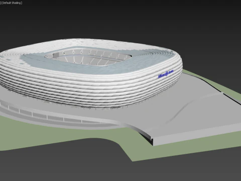 Allianz Arena Stadium 3D Model