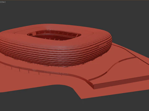 Allianz Arena Stadium 3D Model