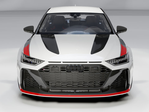 Audi RS6 Avant GT 2024 3D 모델