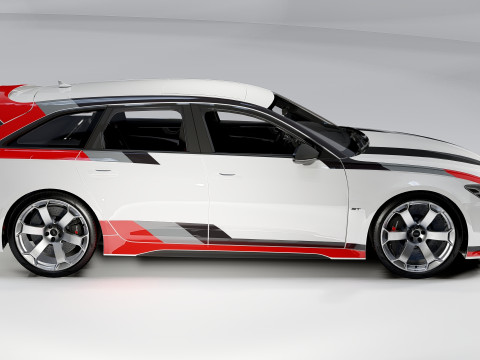 Audi RS6 Avant GT 2024 3D 모델