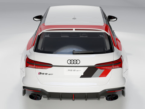 Audi RS6 Avant GT 2024 3D 모델