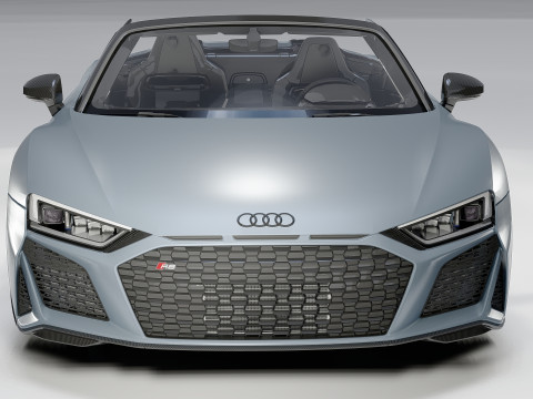 Audi R8 Spyder 2020 Modelo 3D