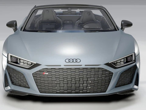 Audi R8 Spyder 2020 3D Model