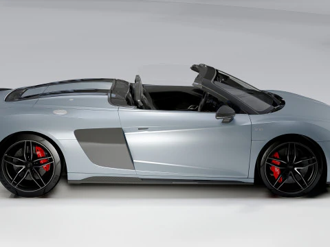 Audi R8 Spyder 2020 3D Model