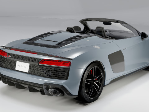 Audi R8 Spyder 2020 Modelo 3D