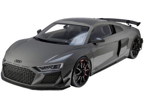 Audi R8 V10 GT RWD 2023 3D-Modell
