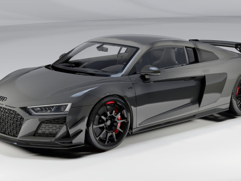 Audi R8 V10 GT RWD 2023 Modelo 3D