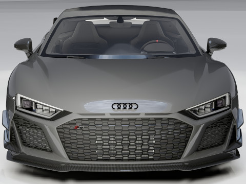 Audi R8 V10 GT RWD 2023 Modelo 3D