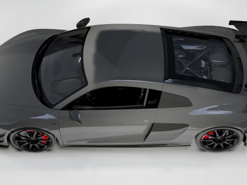 Audi R8 V10 GT RWD 2023 3D Model