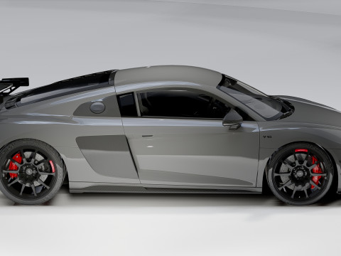 Audi R8 V10 GT RWD 2023 Modelo 3D