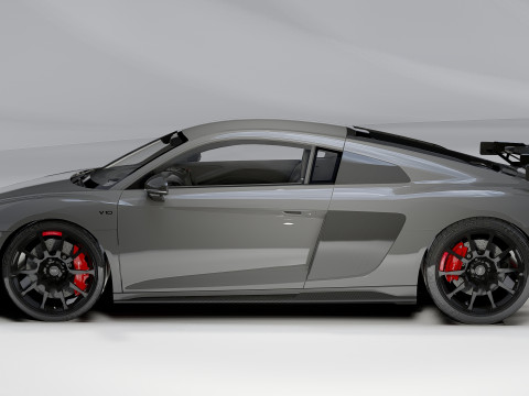 Audi R8 V10 GT RWD 2023 Modelo 3D