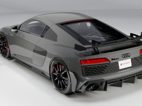 Audi R8 V10 GT RWD 2023 Modelo 3D