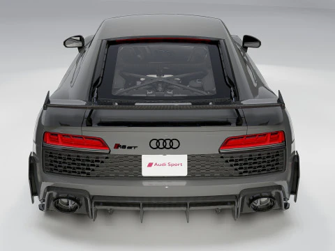 Audi R8 V10 GT RWD 2023 3D Model