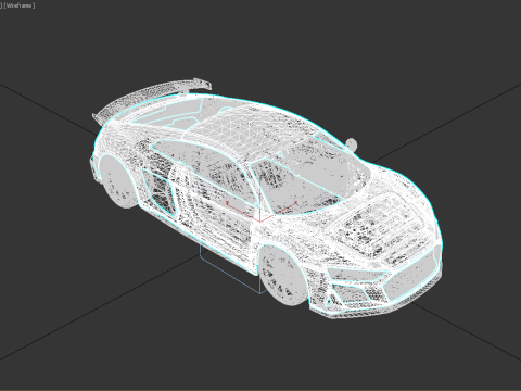 Audi R8 V10 GT RWD 2023 Modelo 3D