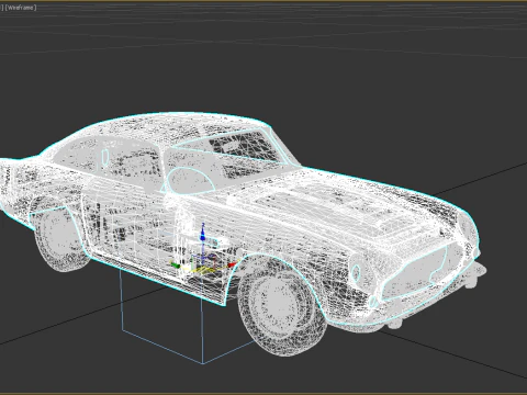 Aston Martin DB5 1964 3D Model