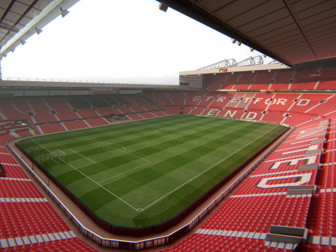 Old Trafford - Manchester United Stadium 3D Модель