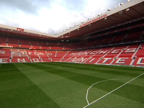 Old Trafford - Manchester United Stadium 3D Model