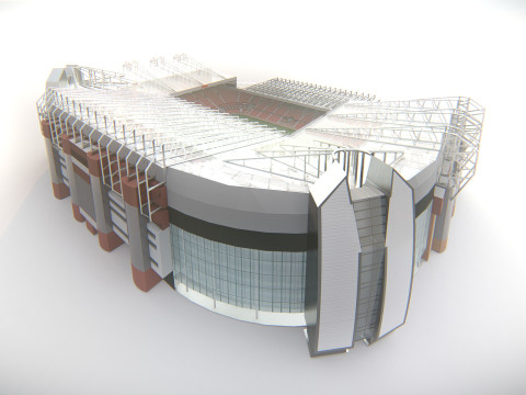 Old Trafford - Manchester United Stadium Modelo 3D