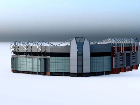 Old Trafford - Manchester United Stadium 3D Model