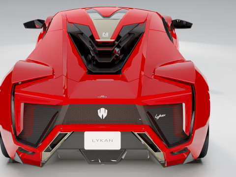 W Motors Lykan Hypersport 2015 3D Model