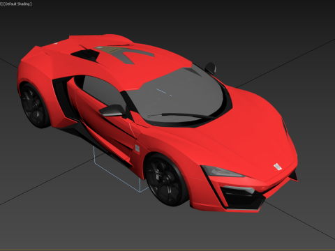 W Motors Lykan Hypersport 2015 3D Model