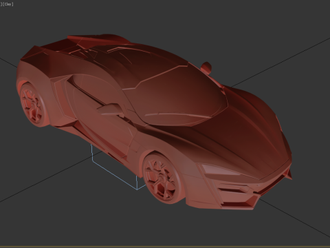 W Motors Lykan Hypersport 2015 3D Model