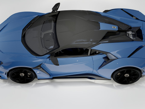W Motors Lykan Hypersport 2016 Model 3D
