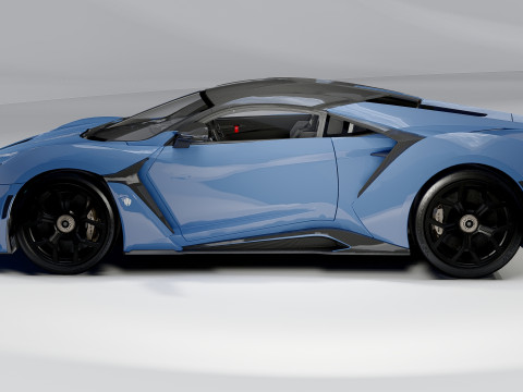 W Motors Lykan Hypersport 2016 Model 3D