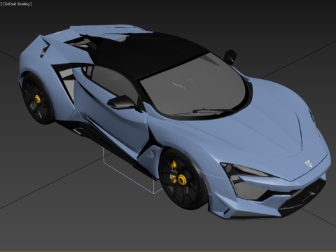 W Motors Lykan Hypersport 2016 Model 3D