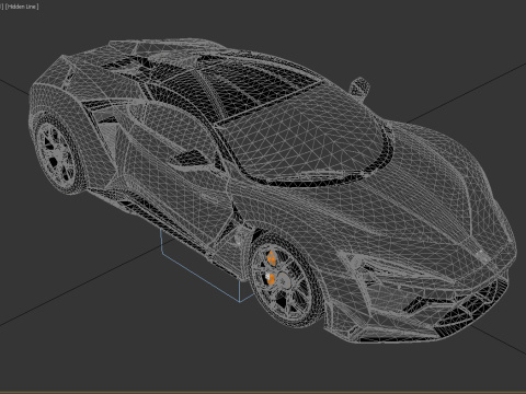 W Motors Lykan Hypersport 2016 Model 3D