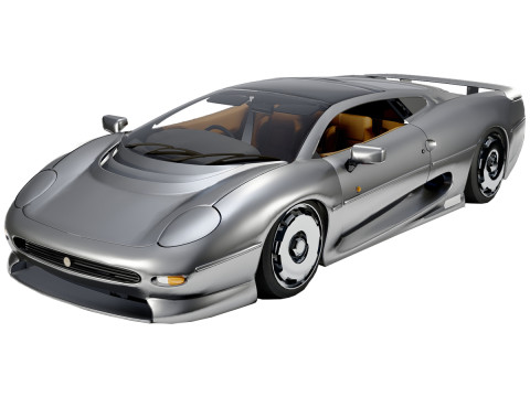 Jaguar XJ220 3D Model
