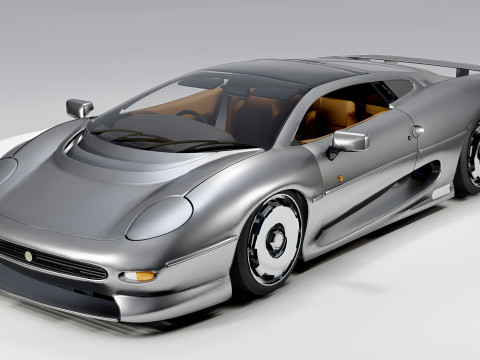 Jaguar XJ220 Modelo 3D