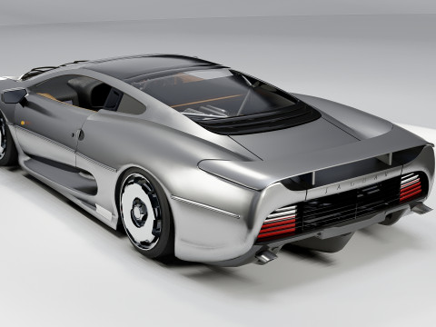 Jaguar XJ220 Modelo 3D