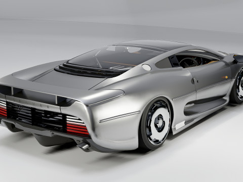 Jaguar XJ220 Modelo 3D