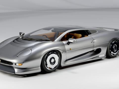Jaguar XJ220 Modelo 3D