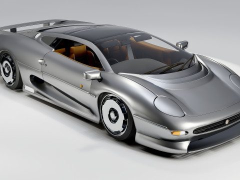 Jaguar XJ220 Modelo 3D