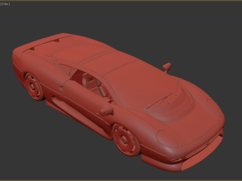Jaguar XJ220 Modelo 3D