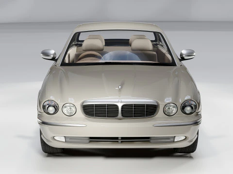 Jaguar XJ8 Vanden Plas LWB 2004 3D Model