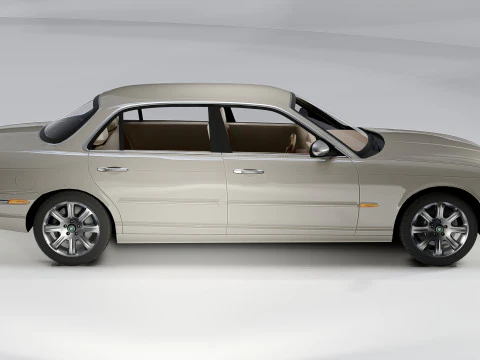 Jaguar XJ8 Vanden Plas LWB 2004 3D Model