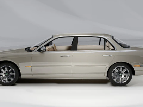 Jaguar XJ8 Vanden Plas LWB 2004 3D Model