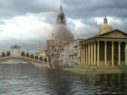 Venice Scene 3D Model