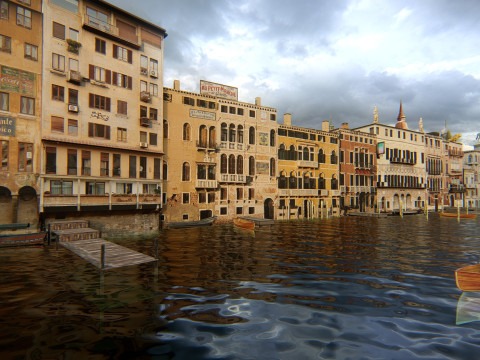 Venice Scene 3D 모델