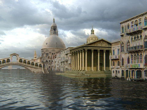 Venice Scene 3D 모델