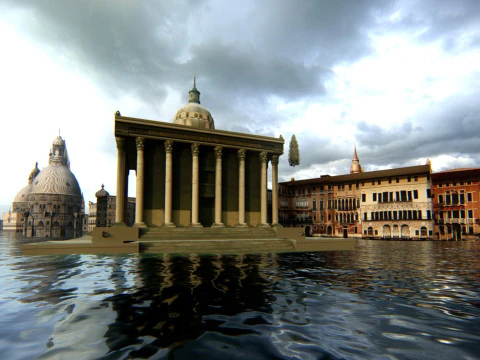 Venice Scene 3D Model