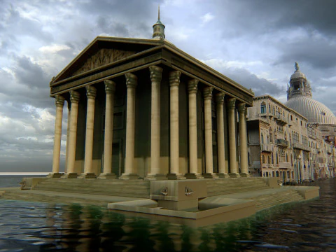 Venice Scene 3D Model