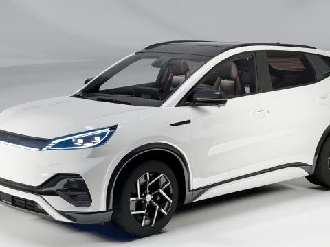 BYD Atto 3 2025 3D Model